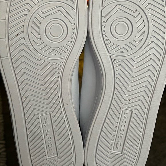 Lacoste Classic White Tennis Shoes - Picture 6 of 7